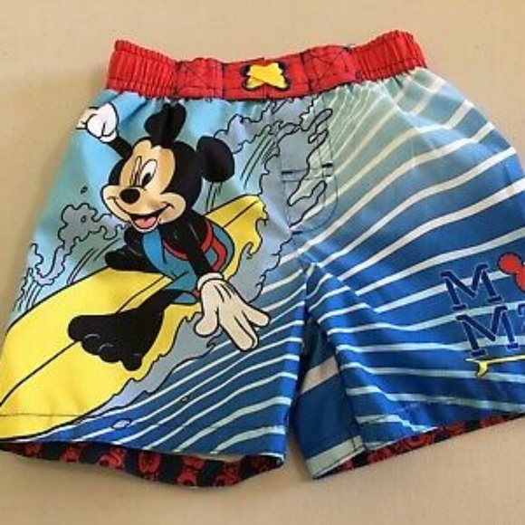 Disney's Mickey Mouse Rashguard and Trunks - Picture 4 of 4